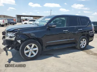 2018 Lexus GX with VIN JTJBM7FX8J5187015, listed as a Copart auction lot 62841914 with 102,655 mi miles and Salvage Title. Bid and sale history available at carsss.com. Image 1.