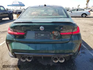 2023 BMW M3 Competition with VIN WBS33AY03PFP14557, listed as a Copart auction lot 73034224 with 10,085 mi miles and Salvage Title. Bid and sale history available at carsss.com. Image 6.