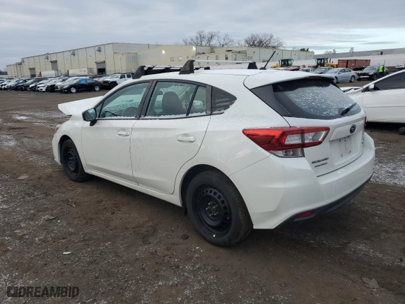 2017 Subaru Impreza with VIN 4S3GTAA60H1728213, listed as a Copart auction lot 87073704 with 106,562 mi miles and Salvage Title. Bid and sale history available at carsss.com. Image 2.