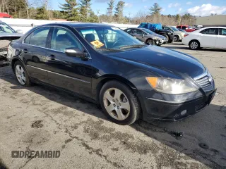 2006 Acura RL with VIN JH4KB16506C005975, listed as a Copart auction lot 87434694 with Not provided miles and Non repairable. Bid and sale history available at DreamBid. Image 4.