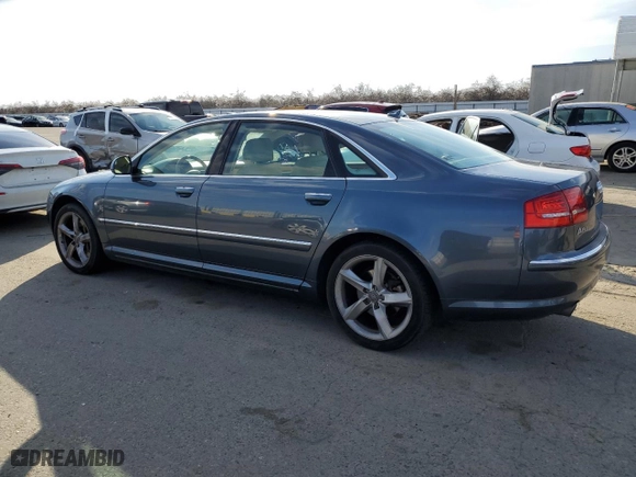 2008 Audi A8 L 4.2L with VIN WAUMV94E78N009318, listed as a Copart auction lot 44746145 with 113,293 mi miles and Clean Title. Bid and sale history available at carsss.com. Image 2.