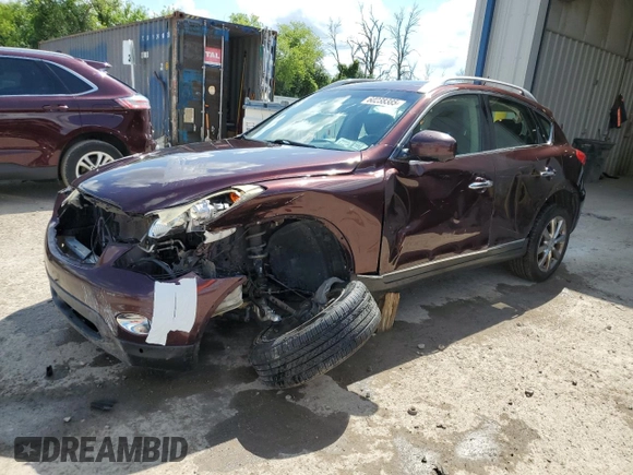 2011 Infiniti EX Journey with VIN JN1AJ0HR7BM854812, listed as a Copart auction lot 60238385 with 178,910 mi miles and Salvage title. Bid and sale history available at DreamBid. Image 1.