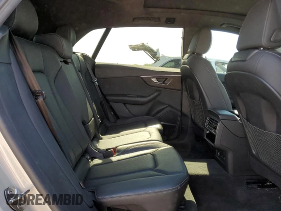2023 Audi Q8 Premium Plus with VIN WA1EVBF14PD034863, listed as a Copart auction lot 52172605 with Not provided miles and Salvage title. Bid and sale history available at DreamBid. Image 12.