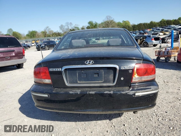 2004 Hyundai Sonata GLS with VIN KMHWF35H74A948058, listed as a Copart auction lot 51962605 with 168,382 mi miles and Clean Title. Bid and sale history available at carsss.com. Image 6.