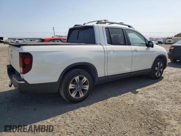 2019 Honda Ridgeline RTL-T z VIN 5FPYK2F6XKB003195, wystawiony jako Copart lot #59777745 z przebiegiem 60 858 mil mil oraz Szkoda całkowita • Salvage title. Historia ofert i sprzedaży dostępna na DreamBid. Obrazek 3.