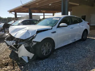 2020 Kia Optima LX with VIN 5XXGT4L32LG386166, listed as a Copart auction lot 55955695 with 106,893 mi miles and Salvage title. Bid and sale history available at DreamBid. Image 1.