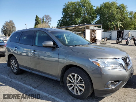 2015 Nissan Pathfinder SV with VIN 5N1AR2MN9FC642604, listed as a Copart auction lot 49553765 with 179,781 mi miles and Clean title. Bid and sale history available at DreamBid. Image 4.