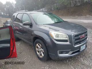 2014 GMC Acadia SLE with VIN 1GKKRNED6EJ265633, listed as a IAAI auction lot 42849175 with 102,553 mi miles and . Bid and sale history available at DreamBid. Image 1.