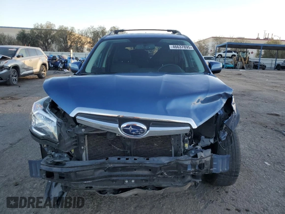 2015 Subaru Forester 2.0XT Premium with VIN JF2SJGDC1FH823549, listed as a Copart auction lot 46637895 with 81,933 mi miles and Salvage Title. Bid and sale history available at carsss.com. Image 5.