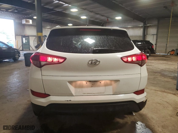 2016 Hyundai Tucson SE with VIN KM8J3CA44GU195971, listed as a Copart auction lot 51679865 with 66,574 mi miles and Salvage Title. Bid and sale history available at carsss.com. Image 6.