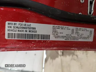 2025 Jeep Compass Latitude с VIN 3C4NJDBN6ST537089, выставлен на аукционе Copart как лот 66408035 с пробегом 2 595 миль миль и На запчасти • Non repairable. История ставок и продаж доступна на DreamBid. Изображение 13.