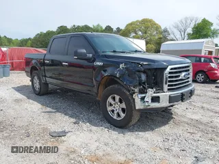 2017 Ford F-150 XL with VIN 1FTEW1EF6HFA70179, listed as a IAAI auction lot 42045003 with 151,600 mi miles and . Bid and sale history available at DreamBid. Image 1.