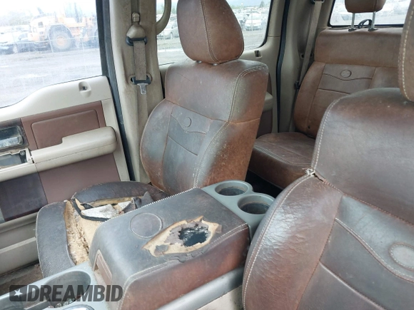 2005 Ford F-150 XLT with VIN 1FTPW12555KE71004, listed as a IAAI auction lot 42023000 with 185,051 mi miles. Bid and sale history available at carsss.com. Image 16.