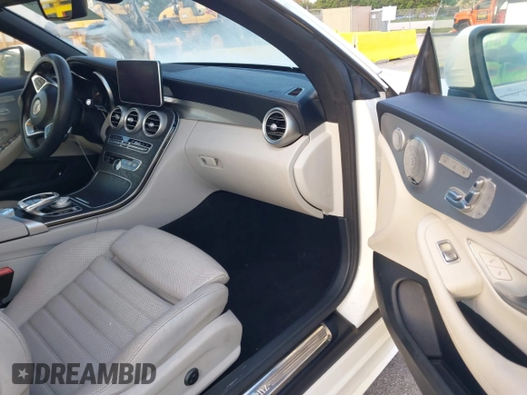 2017 Mercedes-Benz C 300 with VIN WDDWK4JB9HF565129, listed as a IAAI auction lot 42032018 with Not Provided miles and . Bid and sale history available at DreamBid. Image 5.