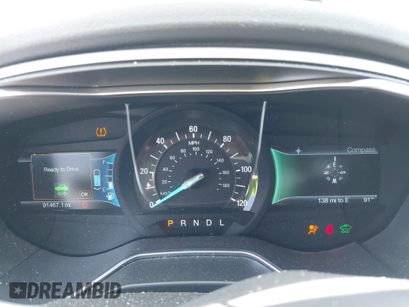 2015 Ford Fusion SE Hybrid with VIN 3FA6P0LU4FR305908, listed as a IAAI auction lot 42539627 with 91,467 mi miles and . Bid and sale history available at DreamBid. Image 7.