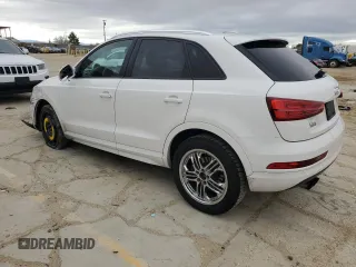 2017 Audi Q3 Premium with VIN WA1BCCFS0HR010538, listed as a Copart auction lot 48547445 with 141,489 mi miles and Salvage Title. Bid and sale history available at carsss.com. Image 2.
