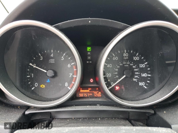 2015 Mazda 5 Sport with VIN JM1CW2BLXF0184094, listed as a Copart auction lot 56618405 with 98,757 mi miles and Salvage title. Bid and sale history available at DreamBid. Image 9.