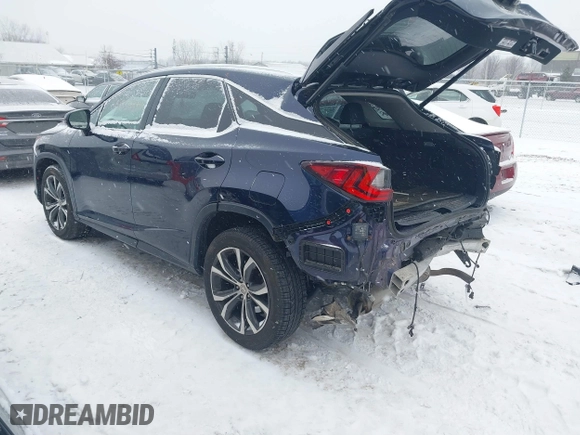 2017 Lexus RX with VIN 2T2BZMCA0HC104477, listed as a IAAI auction lot 41304849 with 98,888 mi miles. Bid and sale history available at carsss.com. Image 3.