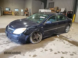 2008 Saturn Aura XE with VIN 1G8ZS57B58F290082, listed as a Copart auction lot 48379185 with 190,744 mi miles and Salvage Title. Bid and sale history available at carsss.com. Image 1.