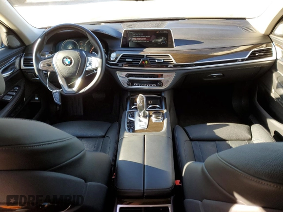 2017 BMW 7 Series 740e xDrive iPerformance with VIN WBA7J2C32HG497940, listed as a Copart auction lot 37401353 with 24,508 mi miles. Bid and sale history available at carsss.com. Image 8.