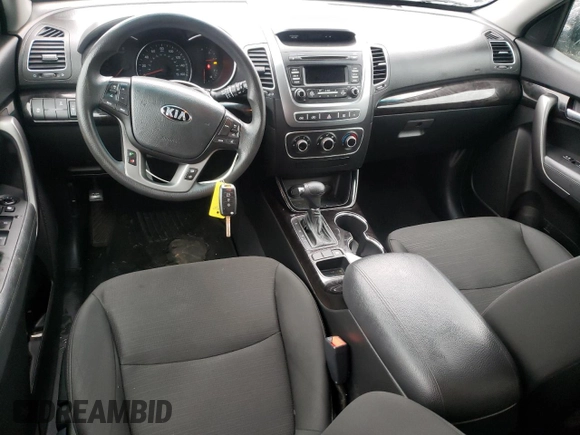 2015 Kia Sorento LX with VIN 5XYKTCA64FG632314, listed as a Copart auction lot 39826304 with 96,741 mi miles and Salvage title. Bid and sale history available at DreamBid. Image 8.