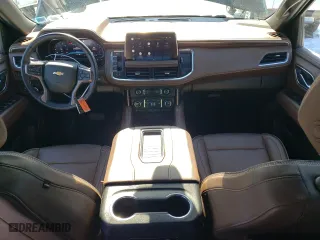 2022 Chevrolet Tahoe High Country with VIN 1GNSKTKL2NR173072, listed as a Copart auction lot 46648215 with 29,592 mi miles and Salvage Title. Bid and sale history available at carsss.com. Image 8.