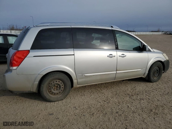 2008 Nissan Quest S with VIN 5N1BV28U78N119168, listed as a Copart auction lot 53324505 with 262,674 mi miles and Clean Title. Bid and sale history available at carsss.com. Image 3.