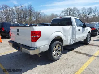 2014 Ford F-150 XL with VIN 1FTMF1CM1EKD53945, listed as a IAAI auction lot 41889789 with 296,163 mi miles. Bid and sale history available at carsss.com. Image 4.