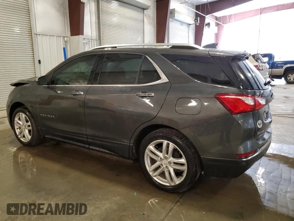 2019 Chevrolet Equinox Premier z VIN 3GNAXYEX6KL195023, wystawiony jako Copart lot #59099375 z przebiegiem 95 586 mil mil oraz Szkoda całkowita • Salvage title. Historia ofert i sprzedaży dostępna na DreamBid. Obrazek 2.