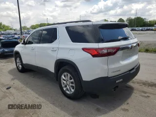 2020 Chevrolet Traverse LT Cloth with VIN 1GNERGKW1LJ129764, listed as a Copart auction lot 58945085 with 90,043 mi miles and Salvage title. Bid and sale history available at DreamBid. Image 2.