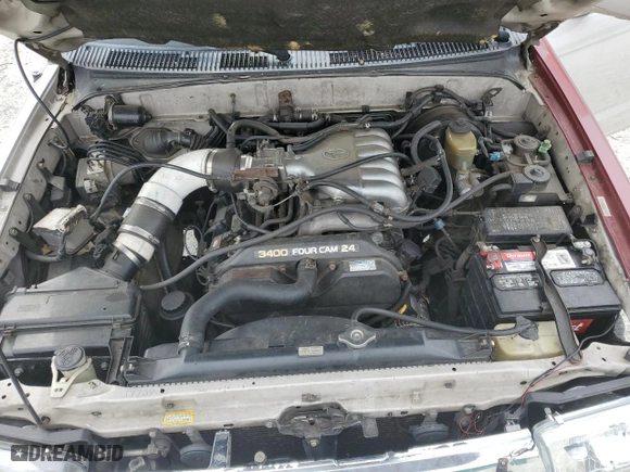 2000 Toyota 4Runner SR5 with VIN JT3HN86R2Y0282716, listed as a Copart auction lot 50390965 with 346,537 mi miles and Salvage Title. Bid and sale history available at carsss.com. Image 12.