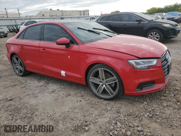 2020 Audi A3 with VIN WAUCUGFF4LA096961, listed as a Copart auction lot 51954825 with 30,389 mi miles and Salvage title. Bid and sale history available at DreamBid. Image 4.