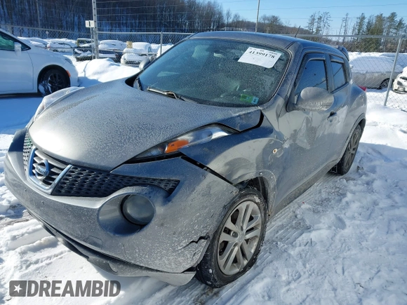 2011 Nissan Juke SL with VIN JN8AF5MV9BT023983, listed as a IAAI auction lot 41399178 with 161,157 mi miles. Bid and sale history available at carsss.com. Image 21.
