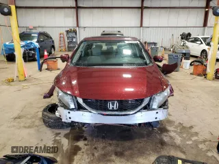 2015 Honda Civic EX-L with VIN 2HGFB2F93FH501458, listed as a Copart auction lot 52144305 with Not Provided miles and Salvage Title. Bid and sale history available at carsss.com. Image 5.