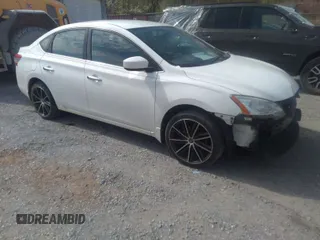 2015 Nissan Sentra S with VIN 3N1AB7AP3FY330624, listed as a IAAI auction lot 41906215 with 144,440 mi miles. Bid and sale history available at carsss.com. Image 1.
