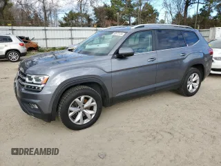 2019 Volkswagen Atlas SE with VIN 1V2DP2CA8KC573502, listed as a Copart auction lot 86373124 with 133,492 mi miles and Salvage title. Bid and sale history available at DreamBid. Image 1.