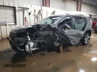 2020 Jeep Cherokee Limited with VIN 1C4PJLDBXLD504934, listed as a Copart auction lot 85673984 with 136,273 mi miles and Salvage Title. Bid and sale history available at carsss.com. Image 1.