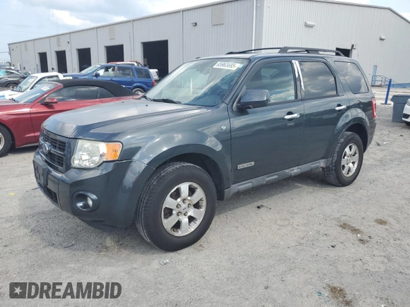 2008 Ford Escape Limited z VIN 1FMCU94108KA27123, wystawiony jako Copart lot #65963685 z przebiegiem 133 981 mil mil oraz Czysty tytuł • Clean title. Historia ofert i sprzedaży dostępna na DreamBid. Obrazek 1.