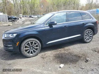 2017 Audi Q7 Premium Plus with VIN WA1LAAF72HD015523, listed as a Copart auction lot 52874355 with 150,977 mi miles and Clean Title. Bid and sale history available at carsss.com. Image 1.