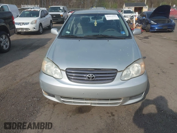 2003 Toyota Corolla CE with VIN JTDBR32E930004139, listed as a IAAI auction lot 42113619 with 209,120 mi miles and . Bid and sale history available at DreamBid. Image 6.