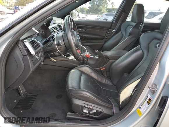 2017 BMW M3 with VIN WBS8M9C51H5G42059, listed as a Copart auction lot 77888653 with 47,063 mi miles. Bid and sale history available at carsss.com. Image 7.