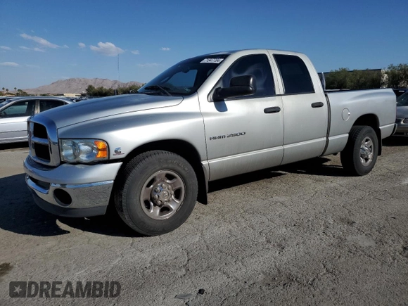 2004 Dodge Ram 2500 SLT with VIN 3D7KA28C84G246611, listed as a Copart auction lot 71847704 with 203,517 mi miles and Salvage Title. Bid and sale history available at carsss.com. Image 1.