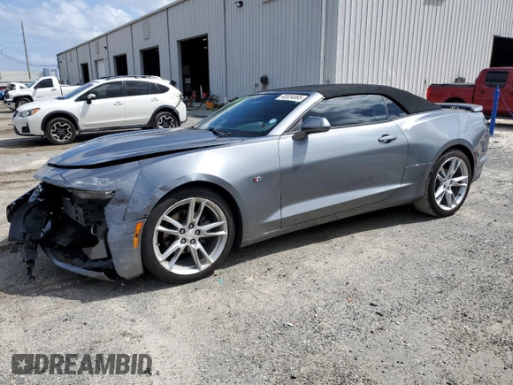 2020 Chevrolet Camaro 1LT with VIN 1G1FB3DX9L0122222, listed as a Copart auction lot 48534065 with 61,141 mi miles and Salvage Title. Bid and sale history available at carsss.com. Image 1.