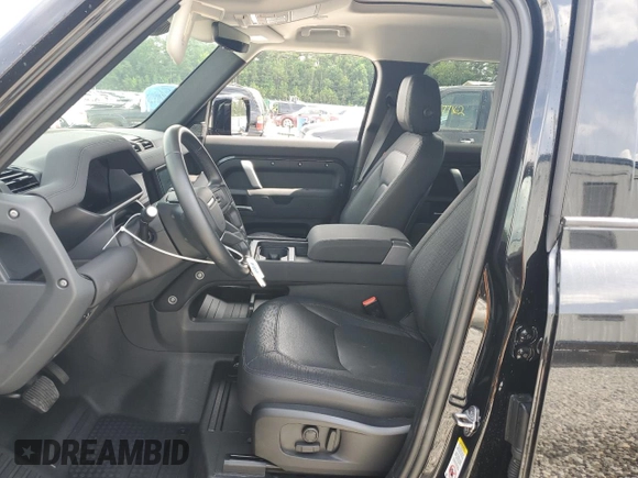 2023 Land Rover Defender X-Dynamic SE with VIN SALE2EEU5P2146443, listed as a Copart auction lot 61043395 with 30,049 mi miles and Salvage title. Bid and sale history available at DreamBid. Image 7.