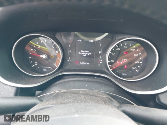 2018 Jeep Compass Latitude with VIN 3C4NJDBB8JT323967, listed as a IAAI auction lot 42096644 with 143,761 mi miles and . Bid and sale history available at DreamBid. Image 7.
