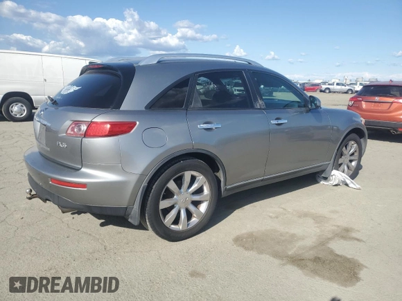 2004 Infiniti FX with VIN JNRAS08W24X220809, listed as a Copart auction lot 51657095 with 195,506 mi miles and Clean title. Bid and sale history available at DreamBid. Image 3.