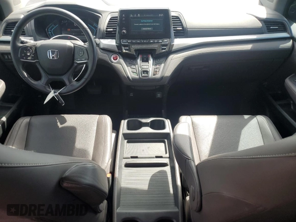 2022 Honda Odyssey EX-L with VIN 5FNRL6H78NB030228, listed as a Copart auction lot 52140365 with 40,607 mi miles and Salvage Title. Bid and sale history available at DreamBid. Image 8.