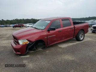 2012 Ram 1500 Express with VIN 1C6RD6KT7CS208012, listed as a Copart auction lot 59589445 with 167,213 mi miles and Salvage title. Bid and sale history available at DreamBid. Image 1.
