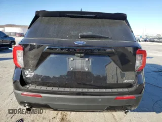 2022 Ford Explorer ST-Line with VIN 1FMSK8KHXNGB62720, listed as a Copart auction lot 82442754 with 61,346 mi miles and Salvage Title. Bid and sale history available at carsss.com. Image 6.