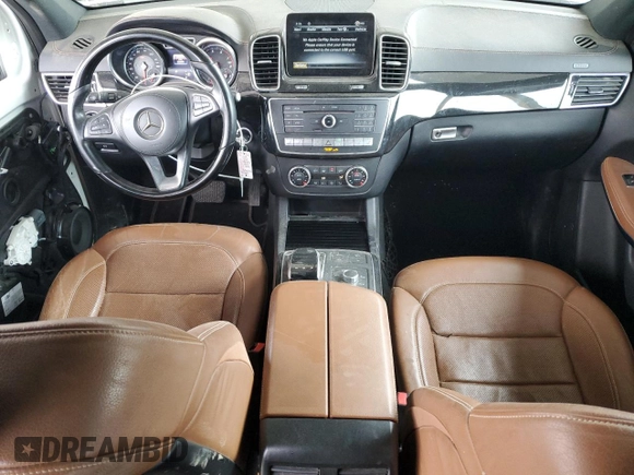 2018 Mercedes-Benz GLS 550 with VIN 4JGDF7DE9JB062805, listed as a Copart auction lot 47079845 with 82,690 mi miles and Salvage title. Bid and sale history available at DreamBid. Image 8.